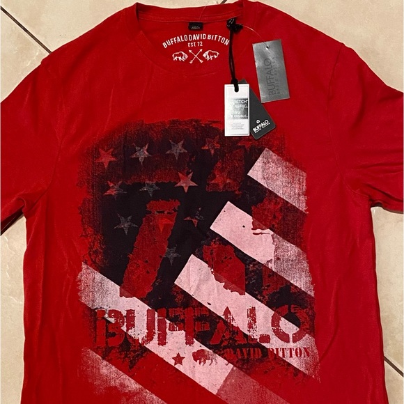 Buffalo David Bitton | Shirts | Buffalo Unisex Tshirt David Bitton ...